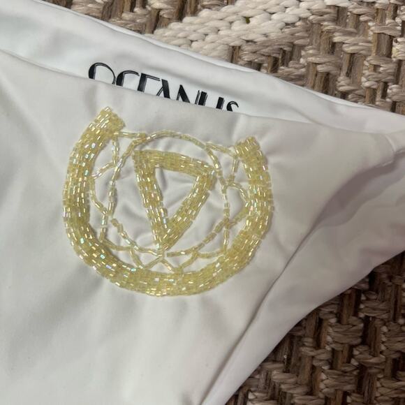 Oceanus x Cinta off the shoulder Bikini set sz M - Picture 3 of 8